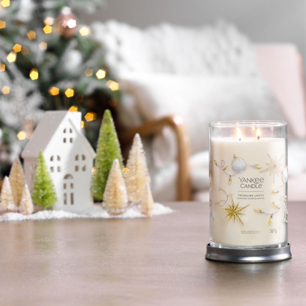 Yankee Candle Twinkling Lights Large Tumbler Jar Extra Image 2